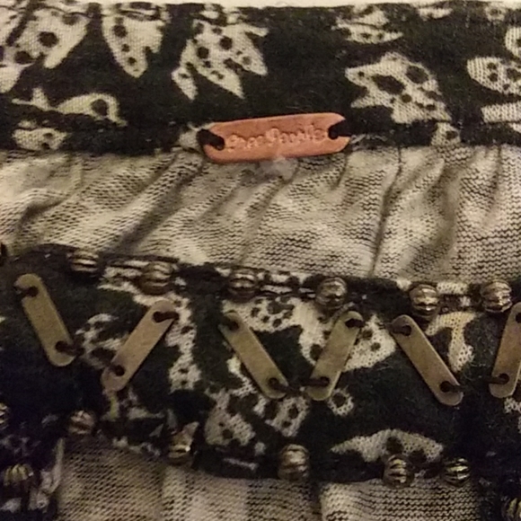 °•°>free people<°•°cold shoulder/Hi-Lo split/metal - Picture 4 of 7